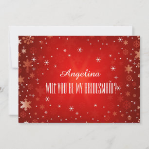 Invitation Serez-vous ma demoiselle d'honneur ?