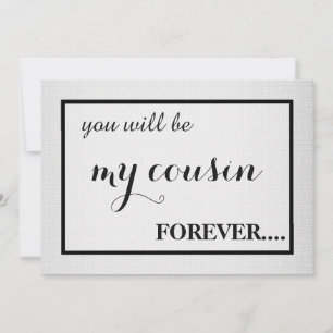 Invitation Serez-vous ma demoiselle d'honneur junior ?