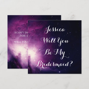 Invitation Serez-Vous Ma Femme D'Accueil ? Étoiles Mariages G