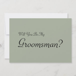 Invitation Serez-Vous Mon Groomage ?