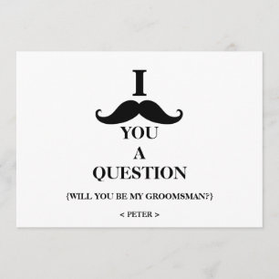 Invitation serez-vous mon Groomsman ?