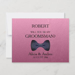 Invitation Serez-vous mon Groomsman ?