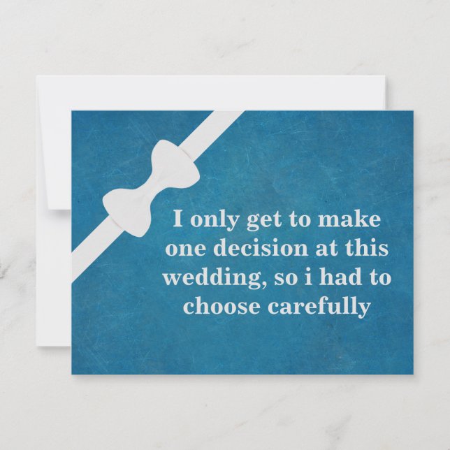 Invitation Serez-vous mon Groomsman ? (Devant)