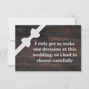 Invitation Serez-vous mon Groomsman ? Arrière - plan en bois