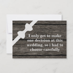 Invitation Serez-vous mon Groomsman ? Arrière - plan en bois 