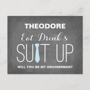 Invitation Serez-vous mon Groomsman ?   Groomsmen