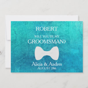 Invitation Serez-vous mon Groomsman ? Proposition