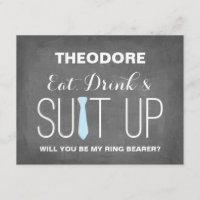 Serez-vous mon porteur de bague ? | Groomsman