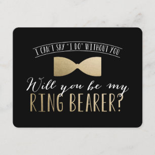 Invitation Serez-vous mon porteur de bague ?   Groomsmen