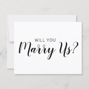 Invitation Serez-Vous Notre Officier ?   Mariage Nous épouser