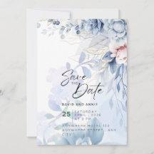 Série Mariage Élégance Bleue