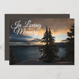 Invitation Service commémoratif de Lakeside Sunrise