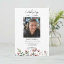 Service funéraire botanique moderne e-vite