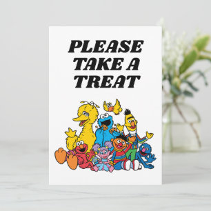 Invitation Sesame Street Pals 1er Anniversaire Offrez-Vous Un