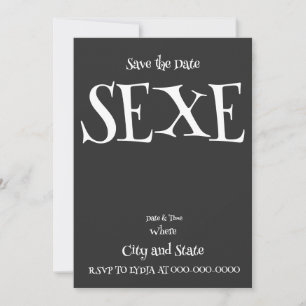 INVITATION SEXE