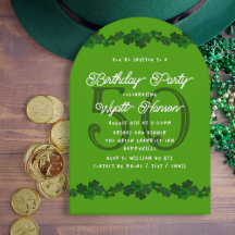 Shamrock Marche Surpire fête d'anniversaire