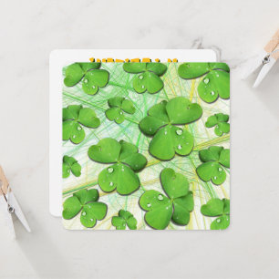 Invitation Shamrock vert St Patrick iPhone 5 Coque-Mate