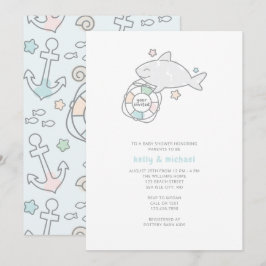 Invitation Shark Ahoy