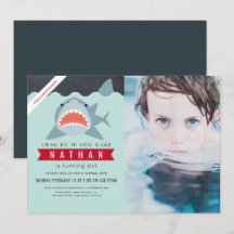 Shark Boy Navy Blue Virtual Pool Photo Anniversair