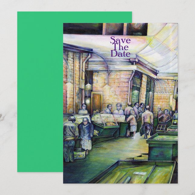 Invitation Si L'Art Nie La Forme, Grace La Fournira (Devant / Derrière)