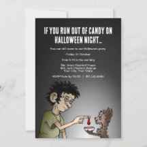 Si vous manquez de bonbons la veille d'Halloween