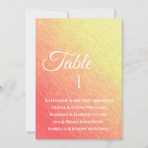 Invitation Sièges mariages Graphique-Sunrise Spectrum-