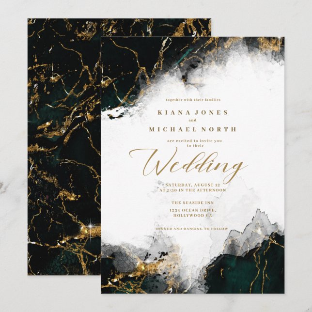 Invitation Sierra Jack ID644 gr/wht (Devant / Derrière)