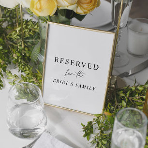 Invitation SIGNE DE Mariage RÉSERVÉ MINITAIRE NEUF Blanc
