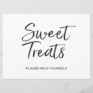 Invitation SIGNE Mariage "Sweet Traitements"   Élégant