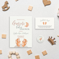 Signe zodiaque : baby shower Gemini