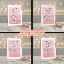 Invitation Silly Goose Universal Party Sign Template | Edit