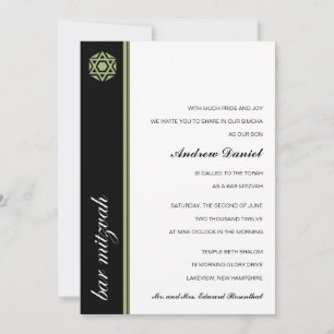 Invitation Simcha Bar Mitzvah