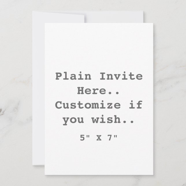 Invitation simple.. (Devant)