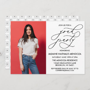 INVITATION SIMPLE DE DIPLÔME DE CALLIGRAPHIE SIMPL