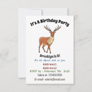 Invitation Simple dessin