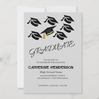 Invitation simple et moderne pour une fête de remi