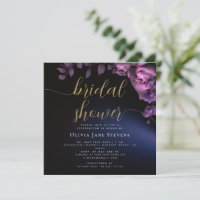 Simple Moody Black Dark Purple Roses Fête des mari