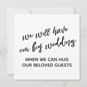 Invitation Simple Quand Nous Pouvons Vous Embrasser Mariage R