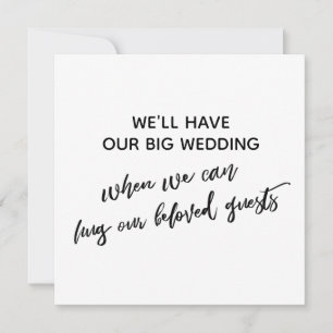 Invitation Simple Quand Nous Pouvons Vous Embrasser Mariage R