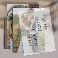 Simple Vellum Vellum Overlay Elegant 2 Mariage pho