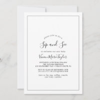 Sip minimaliste et voir