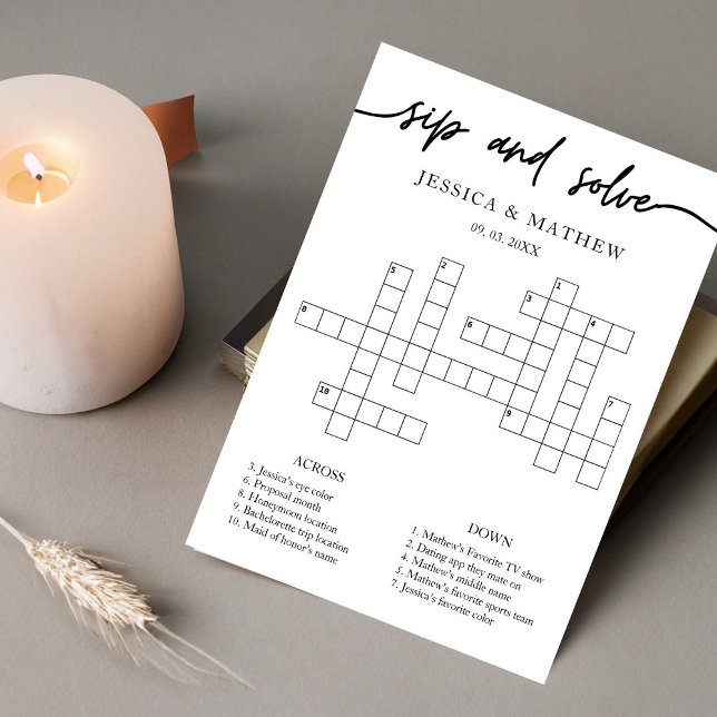 Invitation Sip personnalisé et mot-clé de Fête des mariées de (Créateur téléchargé)