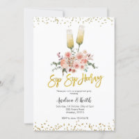 Sip Sip Hooray Wine Engagement