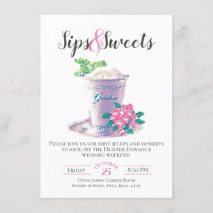 Invitation Sips & Sweets