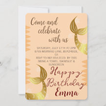 Sirène Dorée, Célébrez Avec Nous, Sous La Mer