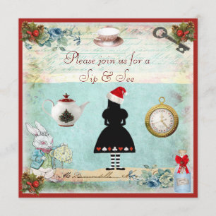 Invitation Sirotez et voyez le baby shower de fête du pays