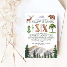 Six Explorer Boy Birthday