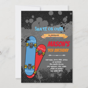 Invitation skateboard