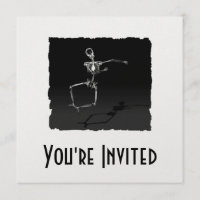 SKELETON X RAY JOIE LEAP B&W