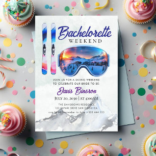 Invitation ski nautique week-end bachelorette